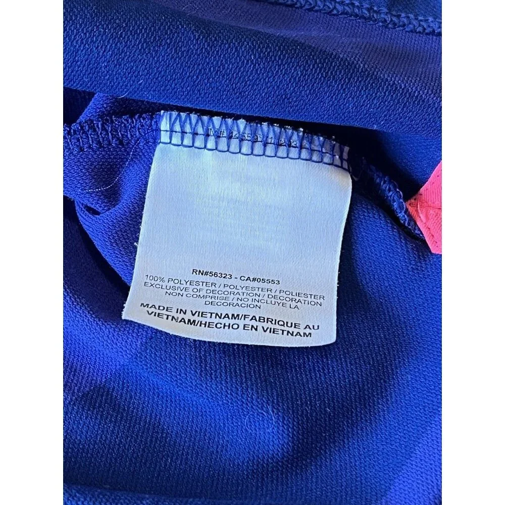 Nike Golf Tour Performance Dri-Fit‎ Women's Purple Short Sleeve Top M Athleisure